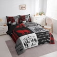 thumbnail image 2 of Feelyou Wildlife Twin Bedding Sets 7pcs, Hunting Theme Bedding Comforter Set, 2 of 7