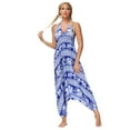 thumbnail image 5 of Pants for Women Summer New Jumpsuit Women'S Sexy Strappy Open Back Loose Bloomers, 5 of 6