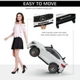 thumbnail image 5 of Aosom 12V Ride On Toy Car for Kids with Remote Control, Mercedes Benz AMG GLC63S Coupe, 2 Speed, with Music, Electric Light, White, 5 of 10