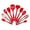 Red, variant on Amdohai 10PCS Cooking Utensils Kitchen Utensil Set Silicone Kitchenware Set Stainless