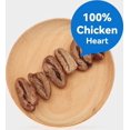 thumbnail image 2 of pack of 3 - Ranova Chicken Heart Freeze-Dried Dog & Cat Treats, 60-g bag, 2 of 5