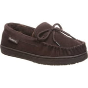 Children's Bearpaw Moc II Slipper Youth Chocolate Suede 13 M