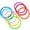 8 Diving Circles, variant on JOYIN 8 Packs Pool Toys, Shark Underwater Diving Toys, Colorful Swimming Toys Sinking Throwing for Kids Gifts Summer Swim Dive Training Water Fun Pool Games(Sharks)