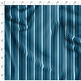 thumbnail image 4 of Soimoi Blue Poly Georgette Fabric Dot & Stripe Print Sewing Fabric Yard 52 Inch Wide, 4 of 5