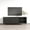 Black, variant on Pafos TV Stand for TVs up to 65", Modern Matte 59" Entertainment Center, TV Media Console with Storage Cabinets