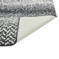 thumbnail image 3 of Better Trends Bath Rug 24" Square Bathroom Rug Mat Non-Slip Micro Polyester Bath Rugs for Bathroom Floor, Shower, Tub, Toilet Casablanca Collection - (Gray), 3 of 5