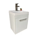 thumbnail image 2 of Gabinete Flotante para Baño con Llave Monomando y Lavamanos Blanco DECOMOBIL, 2 of 3