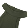 thumbnail image 6 of Gsakboxl Womens Summer Tops Women Y2K Style Backless Slim Fit Spaghetti Strap Tank Top Versatile Sleeveless Camisole Soft Stretch Basic Daily Fashion Layering Vest Green M, 6 of 8