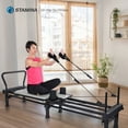 thumbnail image 5 of Stamina Products Aero Pilates Board Premier Foldable Reformer Fitness Machine, 5 of 12