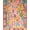 Pink, Pattern 4, variant on ODIKA 4' x 6' Machine Washable Non-Slip Area Rug, Scandinavian Orange High Traffic Rug, Yellow, 191840