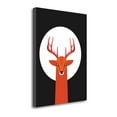 thumbnail image 2 of "Deer And Moon" By Volkan Dalyan, Fine Art Giclee Print on Gallery Wrap Canvas, Ready to Hang, 2 of 3