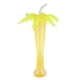 thumbnail image 2 of Vaso infantil con tapa y pajita, diseño tropical de palmera de coco, playa hawaiana, ideal para fiestas infantiles. Amarillo, 2 of 8