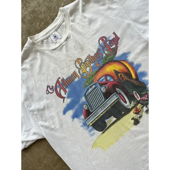 RARE Vintage 1999 Allman Brothers Band Anniversary Tour Tee