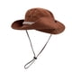thumbnail image 1 of Sombrero de montañismo con cordón de 56-58 cm de circunferencia, sombrero de pescador de ala grande, sombrero de sol protector solar de verano para mujer, 1 of 5