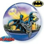 22" Bubble - BATMAN BALLOON Long Lasting Bubble Round Balloon Party Supplies Decorations