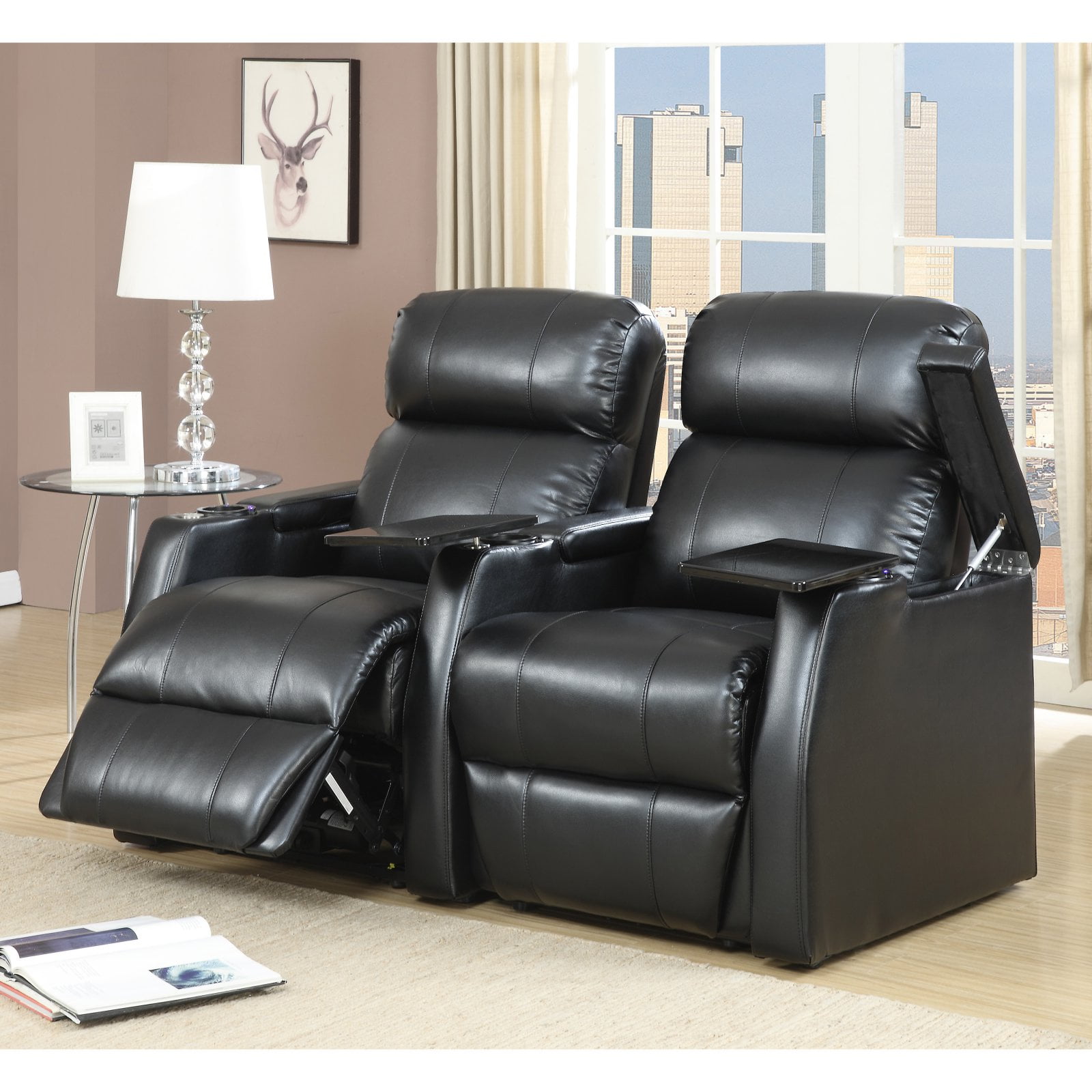 Picket House Furnishings Cecille 2 Piece Home Theater Power Recliner