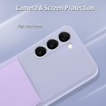 thumbnail image 3 of Samsung Galaxy S23 5G Case Card Holder Silicone Slot Wallet Soft Cover Shockproof Anti Scratch Microfiber Lining Full Body Protection Shell -Light Purple, 3 of 11