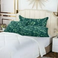 thumbnail image 6 of Bright Herbal Pillowcase King Size, Super Soft Pillow Shams Covers, Plush Cozy Pillow Cases with Zipper, 20" X 40"（434） Home Decor Gifts, 6 of 6
