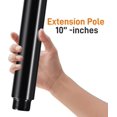 thumbnail image 4 of Extensión Profesional de Poste de Baile Giratorio SereneLife, Complemento de Acero de 25cm para Ajuste de Altura, Ideal para Entrenamiento, Fitness, Hogar, Gimnasio y Clubes, Negro, 4 of 6