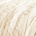 thumbnail image 3 of Lush Decor Belle Comforter Ivory 4Pc Set Queen, 3 of 5