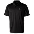 thumbnail image 2 of Men's Cutter & Buck Black Chicago White Sox Prospect Textured Stretch Big & Tall Polo, 2 of 3