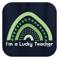 thumbnail image 2 of St Patricks Day Accessories I'm A Lucky Teacher Plus Size Short Sleeve T-Shirt 3X-Large Navy, 2 of 3