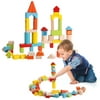 52 PCS Colorful Wooden Digital Building Learning Baby Block Educational Set Toys HITC
