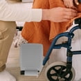 thumbnail image 4 of MOVTOTOP 2 Pcs Repose-Jambes de Fauteuil Roulant Coussinet Repose-Pieds de Fauteuil Roulant Plaque de Pied de Fauteuil Roulant Élévatrice Pièce de Fauteuil Roulant, 4 of 8