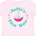 thumbnail image 4 of Inktastic Daddys First Mate (girl) Girls Toddler T-Shirt, 4 of 5