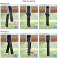 thumbnail image 4 of Swing attachment, hammock attachment 2-pack tree suspension straps, 4 of 7