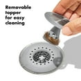thumbnail image 5 of OXO SoftWorks Hair Catch Drain Protector, 5 of 8