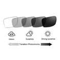 thumbnail image 5 of Photochromic Bifocal Reading Glasses Optical Hyperopia Metal Frame UV400 Sunglasses, 5 of 5