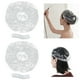 thumbnail image 4 of 200pcs Gorros de baño de una sola vez Gorros de ducha de PE desechables Gorros de baño con borde elástico Artículos de baño para mujeres Hombres, 4 of 5