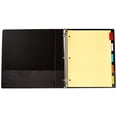 thumbnail image 7 of (4 pack) Office Essentials Insertable Dividers, 5 Tab, Multicolor, 1 Set (11465), 7 of 7