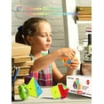 thumbnail image 5 of Speed Cube Set with 2x2x3x3  Cube, Stickerless Puzzle for All Ages, 5 of 8