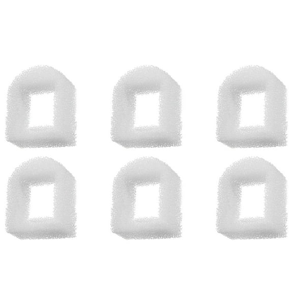 Qzbhct Foam Pre Filter Compatible with Drinkwell Stainless Steel 360, Lotus, Avalon, and Pagoda Cat Fountains (6 Pack)