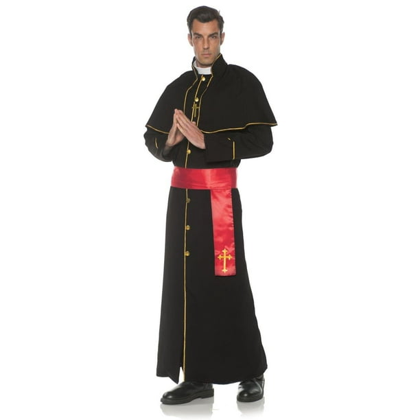 Father Mens Adult Religious Leader Priest Halloween CostumeXxl