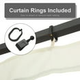 thumbnail image 4 of Replacement Mesh Sidewall Netting for 12x12 Gazebo Canopy Tents with Zipper Panels, Universal Fit Outdoor Patio Screen, Cream Trim, Insect Protection, 4 of 9