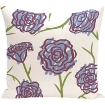 Simply Daisy 16" x 16" Spring Floral 1 Floral Print Pillow