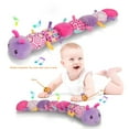 thumbnail image 4 of TFGISS Musical Caterpillar Sensory Toys for Baby Girl 0-6-12 Months, Montessori Brain Development Toys for Ages 0-2 Infant, Floor Toys with Music Box, Texture and Rattles for Newborn Girls Gifts, 4 of 8