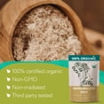 thumbnail image 6 of Organic Marshmallow Root Tea (10oz.) - Dried Marshmellow Root Herb (Althaea Officinalis) - Natural Alternative That Helps with Throat Coat, Cough, Gut Lining, 6 of 8