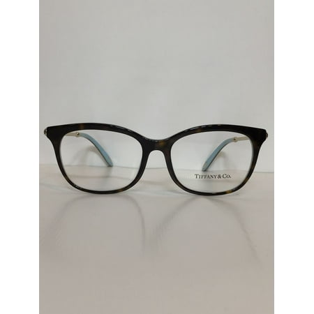 Like New Tiffany & Co. 2157 8134 Havana Blue plastic Eyeglasses 54mm OUP