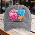 thumbnail image 2 of 67 Hat Six Seven for Men Women，Funny Baseball Caps 6 7 White Elephant Gifts for Coworkers Friends, 2 of 3