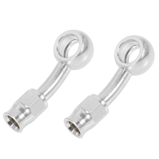 2Piezas 28 Grados Manguera Lengüeta Perno Montaje Freno Montaje Adaptador Para Coche