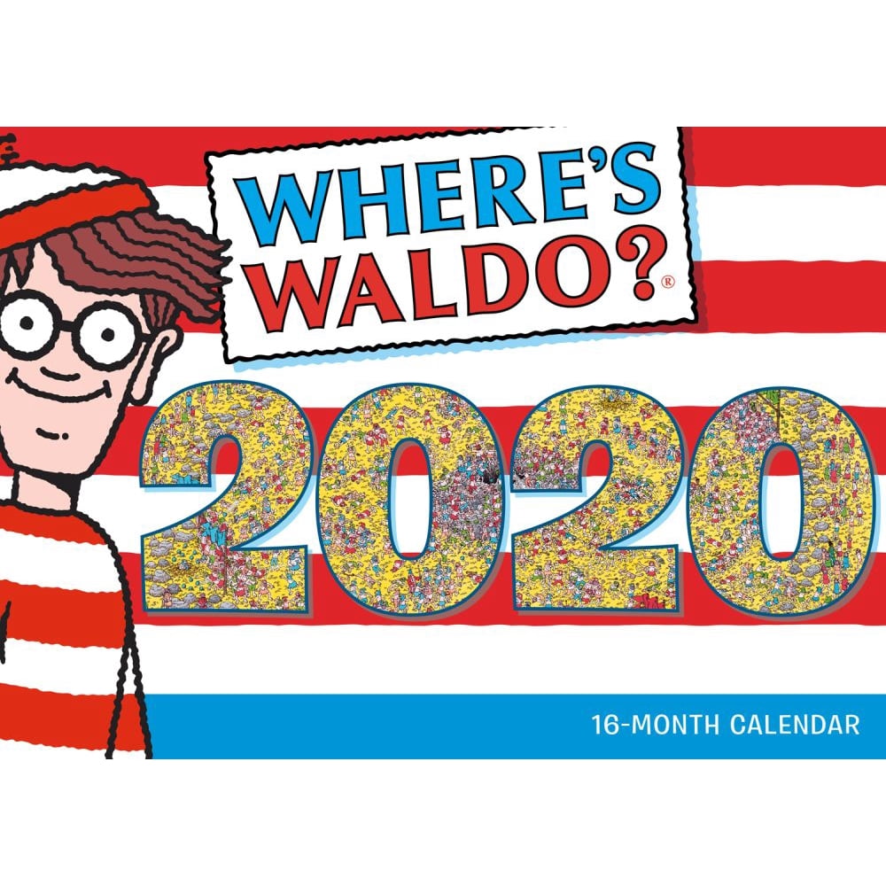 Wheres Waldo Wall Calendar 2020