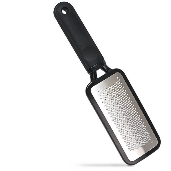 Colossal Foot rasp Foot File and Callus Remover,Best Foot Care Pedicure Stainless Steel Tool to Remove Hard Skin,Can be Used on Both Wet and Dry feet-Cool Silver