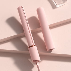 TopLLC Curls naturels, Coureur de cheveux, Tour de curling,Lisseur de cheveux negatif sans damage Curls cheveux,Fast chauffage Crimper Wand Curler Dans tous les types de cheveux