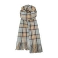 thumbnail image 2 of Aolie Winter Scarf for Women, Scottish Checked Scarf Fleece Christmas Oversized Thick Fashion Scarves, Fashion Xmas Women's Scarf, 2 of 4