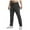 Dark Gray, variant on Ccpelsie Men's Slim Fit Joggers Straight Leg Casual Sweatpants Elastic Waist Lightweight for Spring Summer Lounge and Home(Black,2XL)