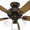 New Bronze, variant on Hunter - Swanson Indoor Ceiling Fan With Light, 44-inch, New Bronze, Traditional-style, 3-speed WhisperWind Motor, 50881, for living rooms, bedrooms, home offices, kitchens